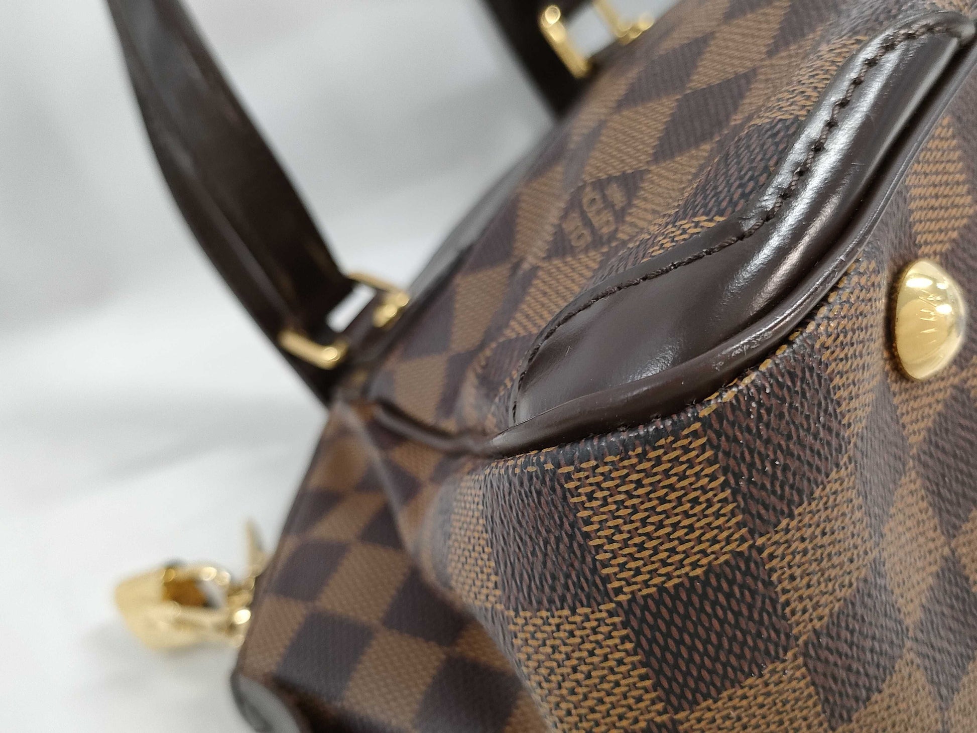 LOUIS VUITTON Damier Verona PM N41117 Handbag