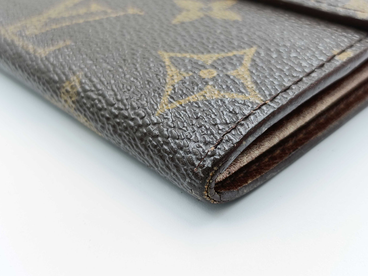 LOUIS VUITTON Monogram/Gucci Long Wallet Set