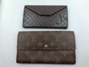LOUIS VUITTON Monogram/Gucci Long Wallet Set