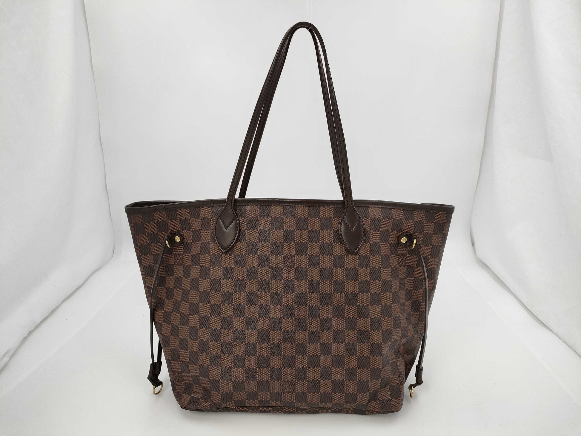 LOUIS VUITTON Damier N51105 Neverfull MM Tote Bag