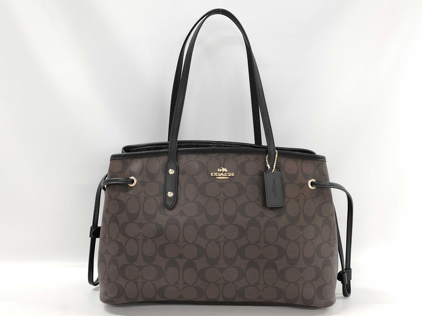 COACH Signature Leather Tote Tote Bag