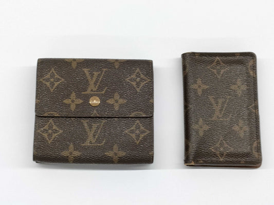 LOUIS VUITTON Monogram Wallet/Accessory 2-Piece Wallet
