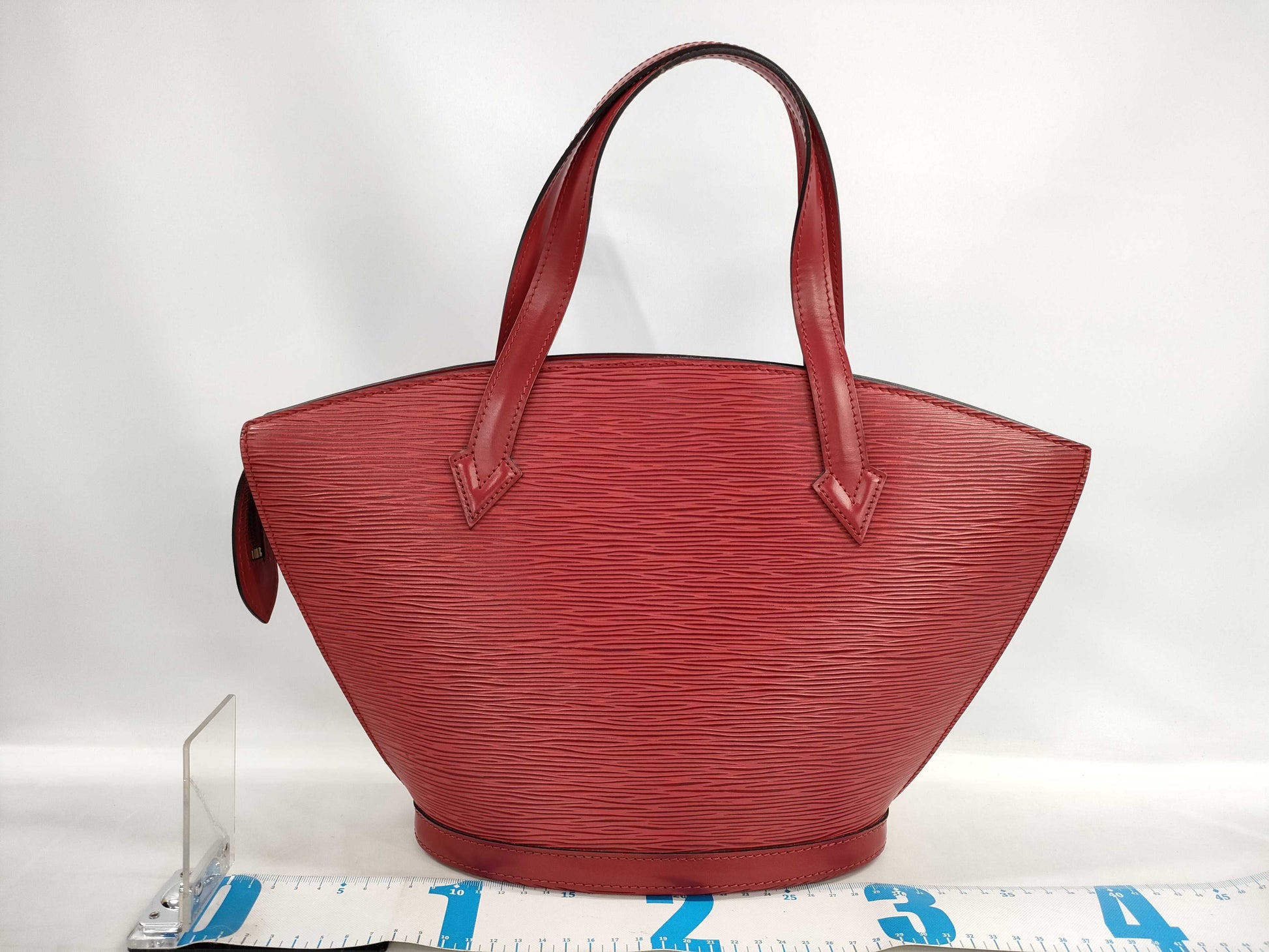 LOUIS VUITTON Epi Saint-Jacques Red Tote Bag