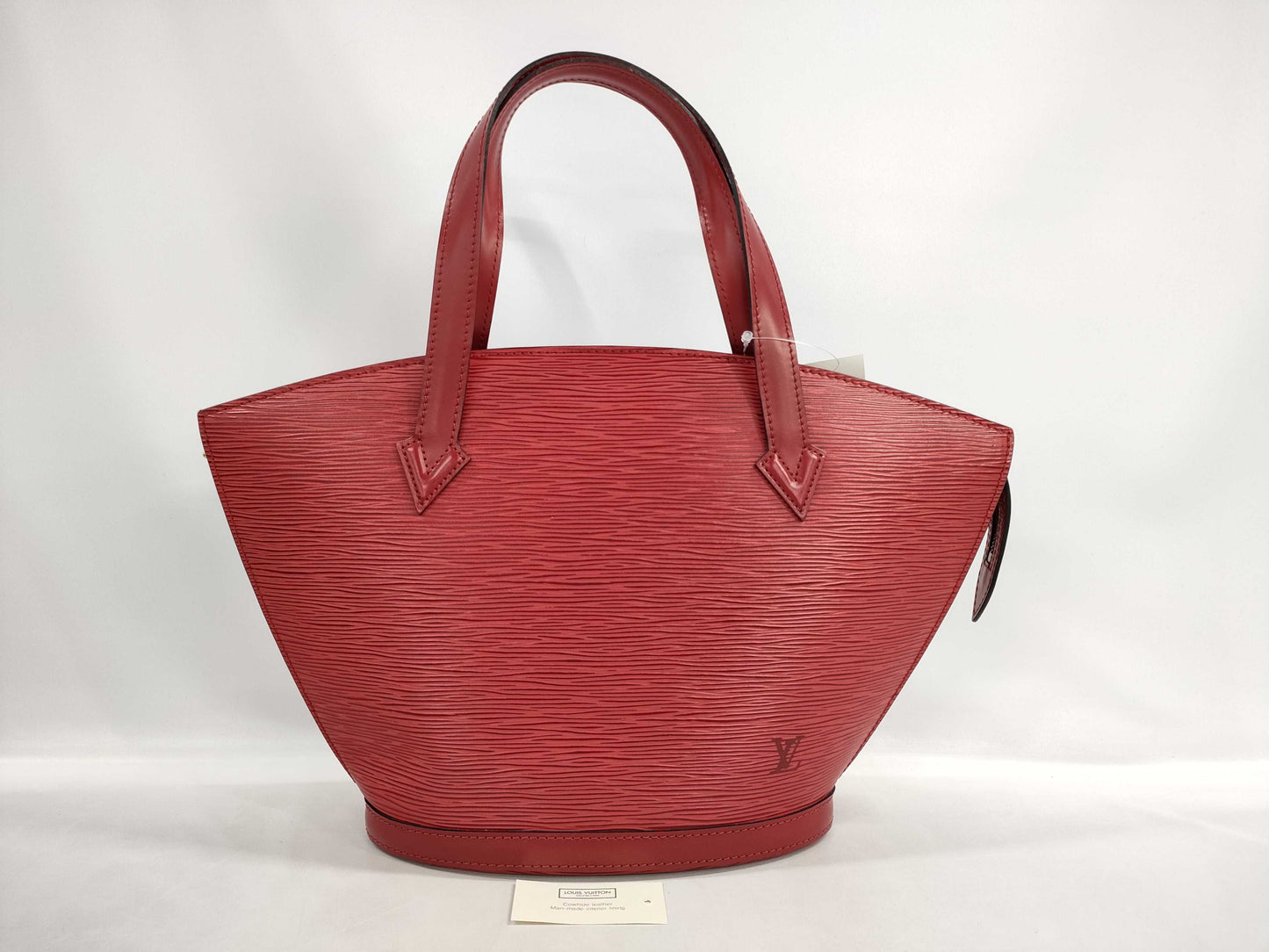 LOUIS VUITTON Epi Saint-Jacques Red Tote Bag