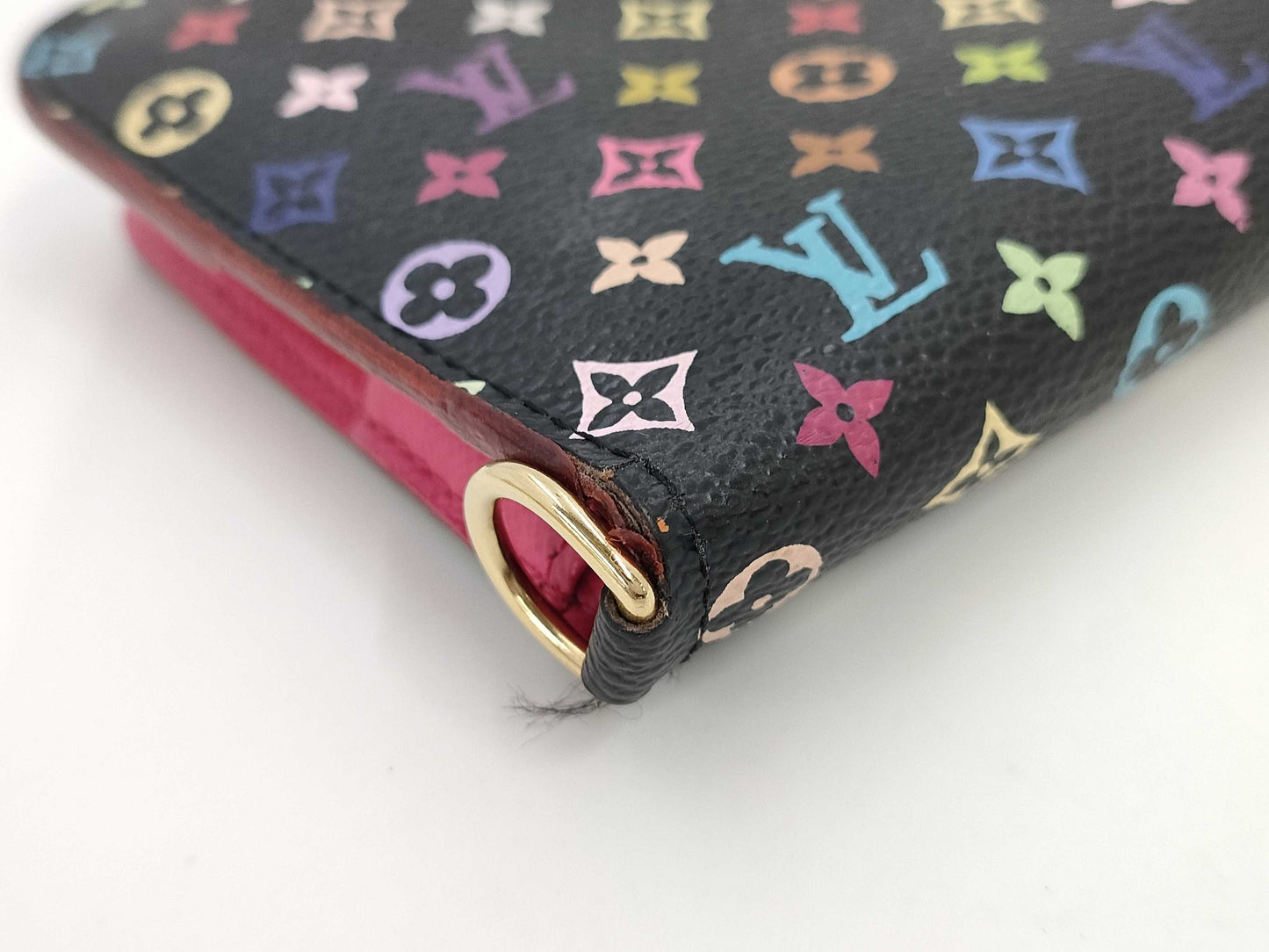 LOUIS VUITTON Monogram Multicolore M93754 Ansolite CA0099 Wallet