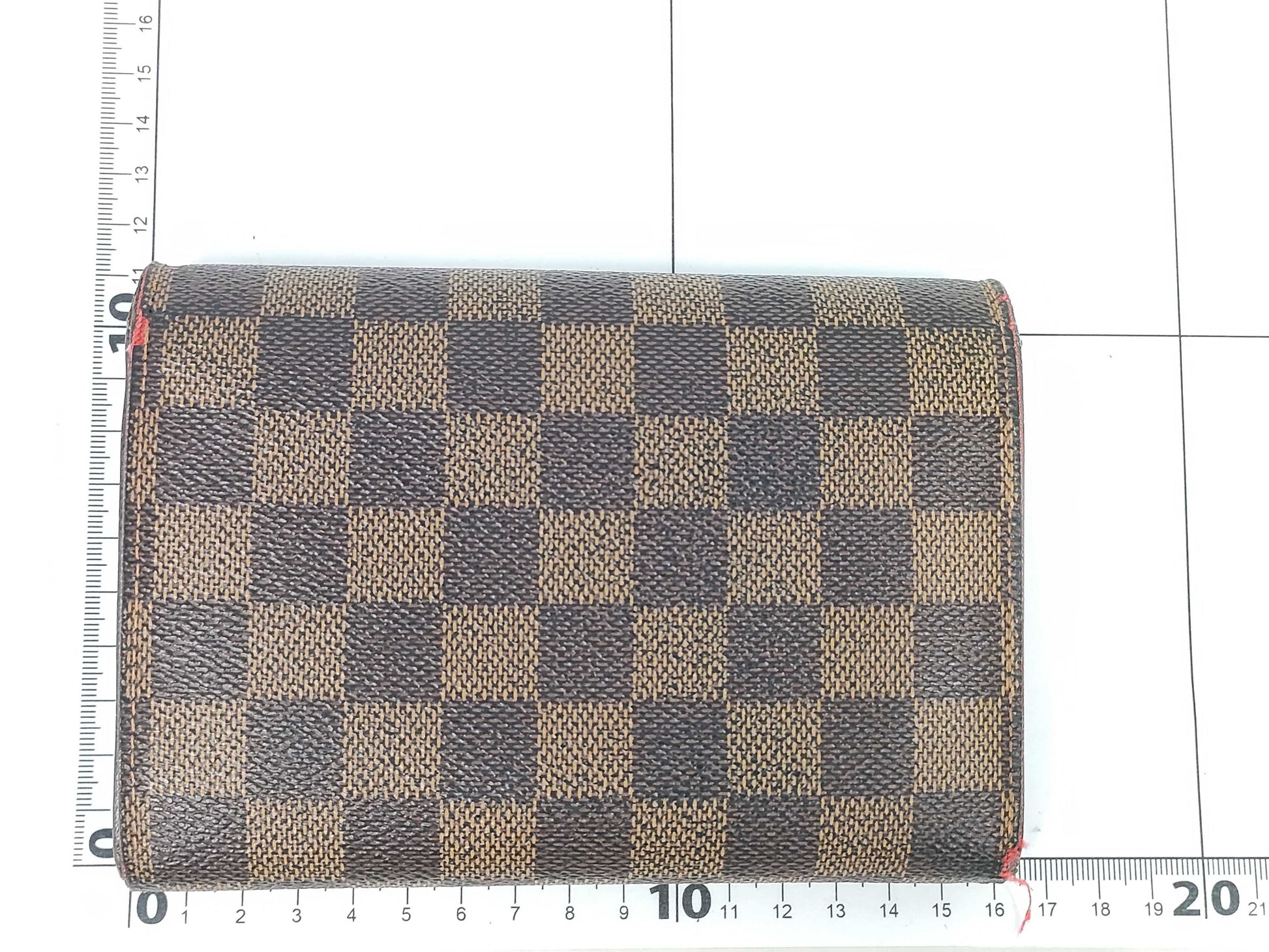 LOUIS VUITTON Damier Tri-fold Wallet