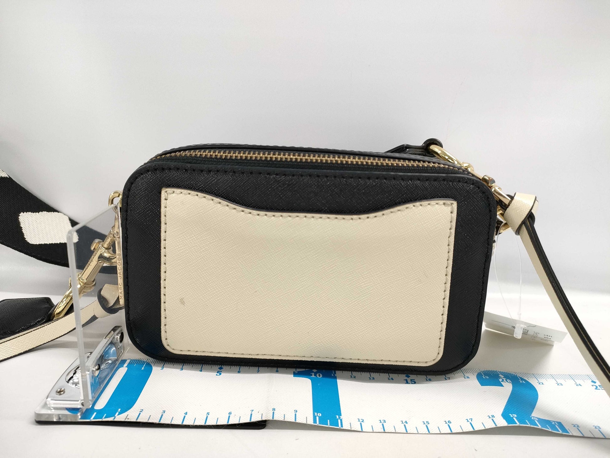MARC JACOBS Snapshot Ivory Shoulder Bag