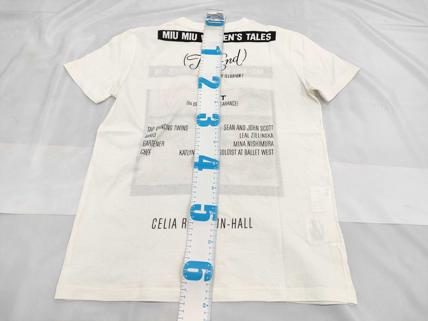 Miu Miu Logo T-shirt All-over Print T-shirt