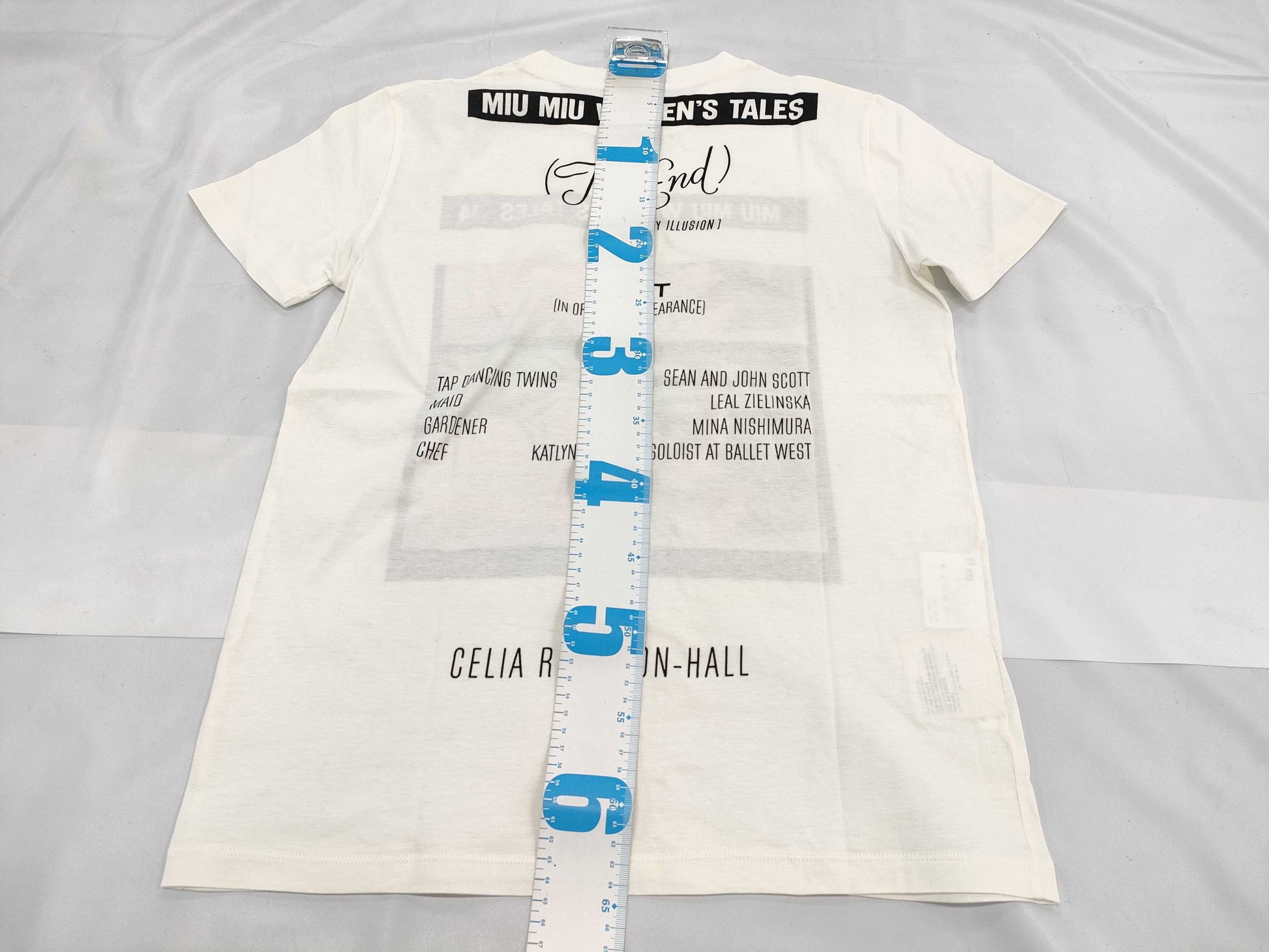 Miu Miu Logo T-shirt All-over Print T-shirt