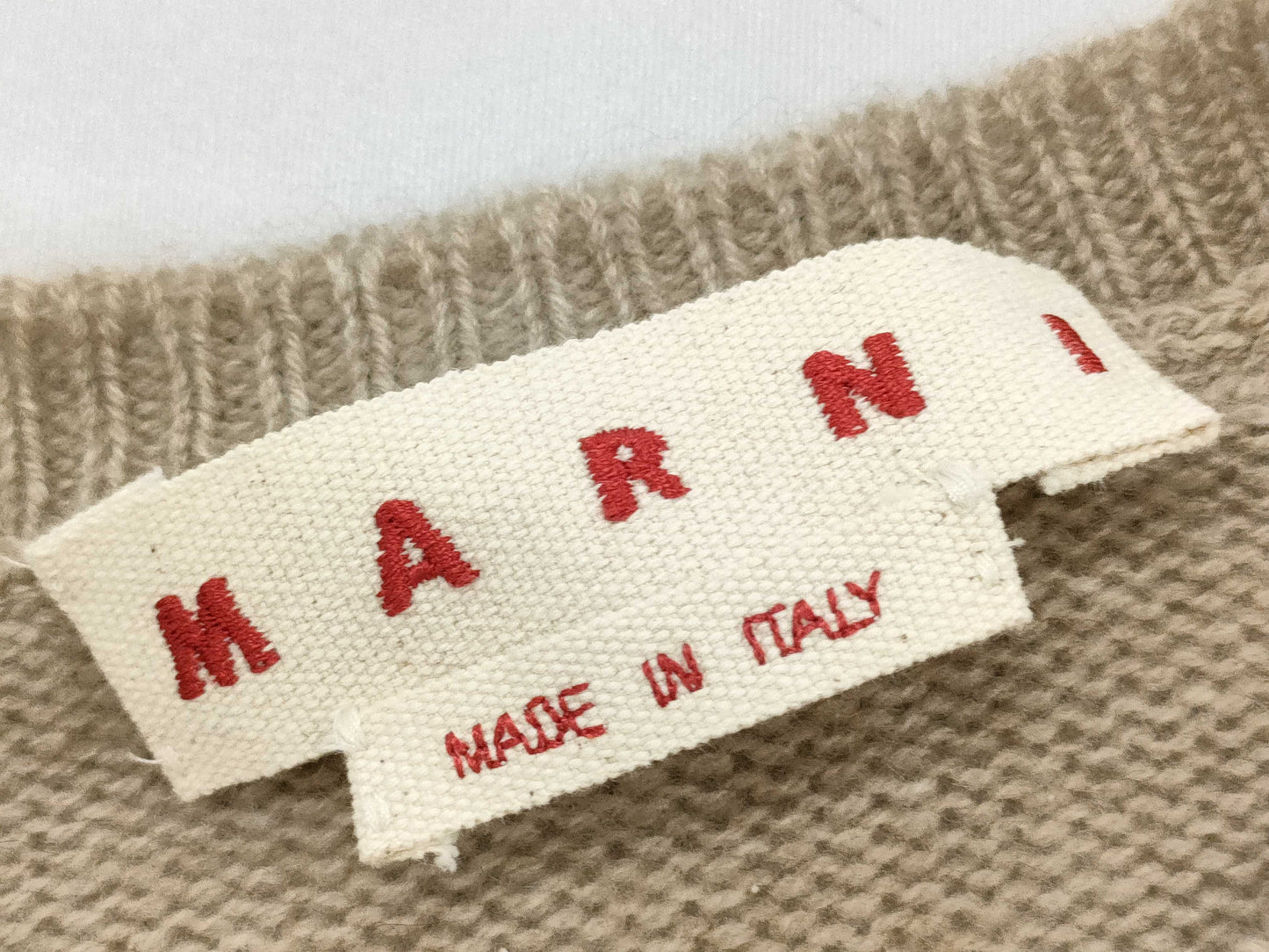 MARNI Two-tone Sweater Top