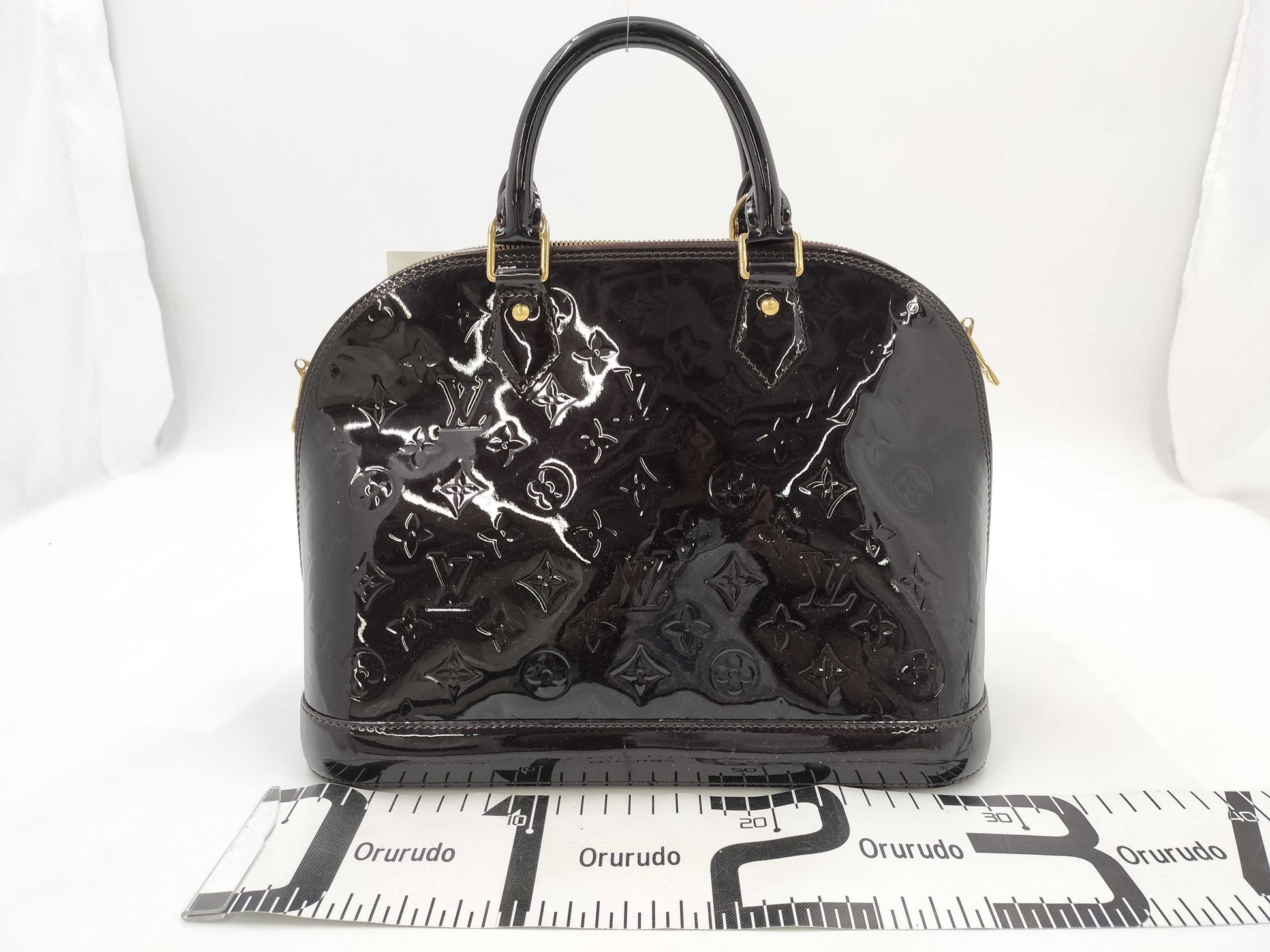 LOUIS VUITTON Vernis Alma Handbag