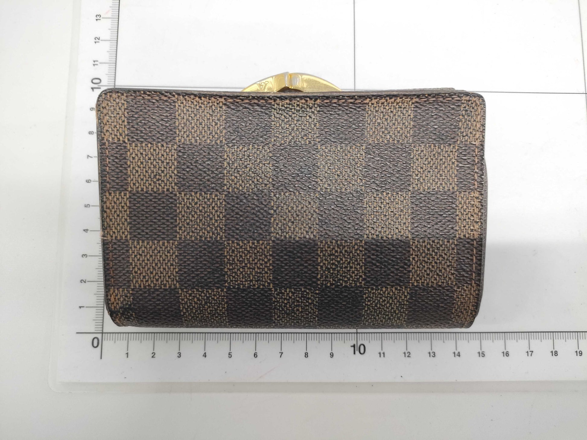 LOUIS VUITTON Damier N61674 Portefeuille Viennois Wallet