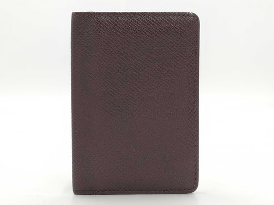 LOUIS VUITTON Taiga Card Case, Card Case, Pass Case, Business Card Case