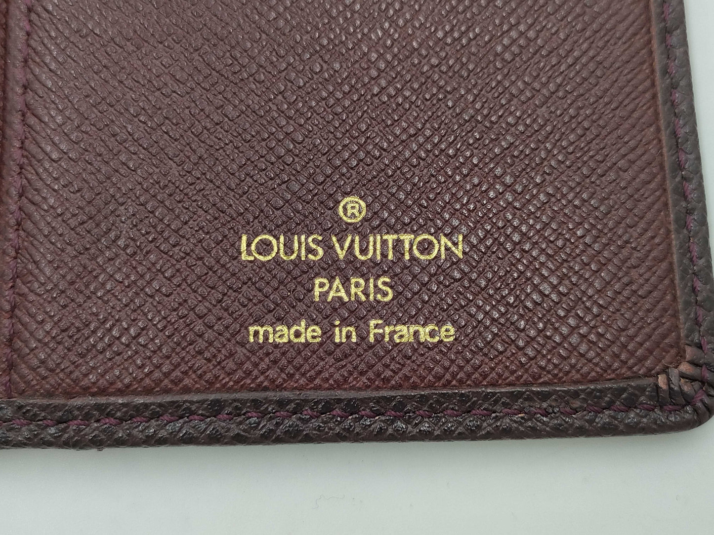 LOUIS VUITTON Taiga Card Case, Card Case, Pass Case, Business Card Case