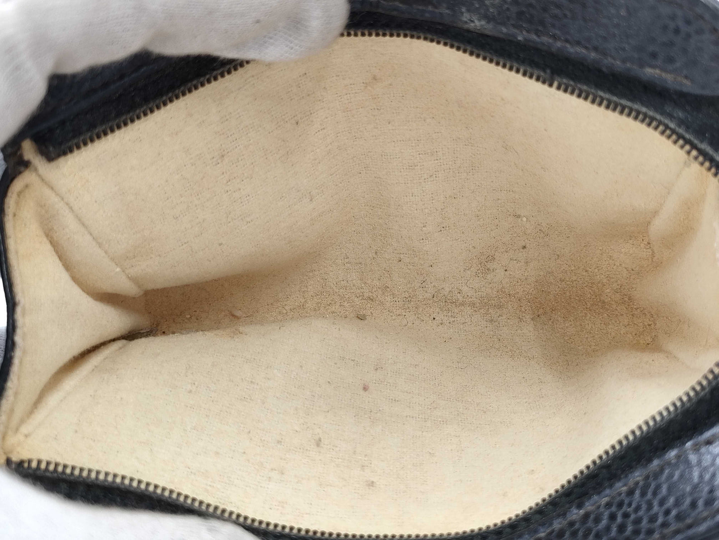 CHANEL Caviar Skin Pouch