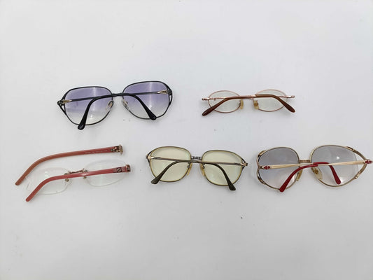 Dior/Gucci/Sonia Rykiel/Givenchy/Lancel 5-piece sunglasses and glasses