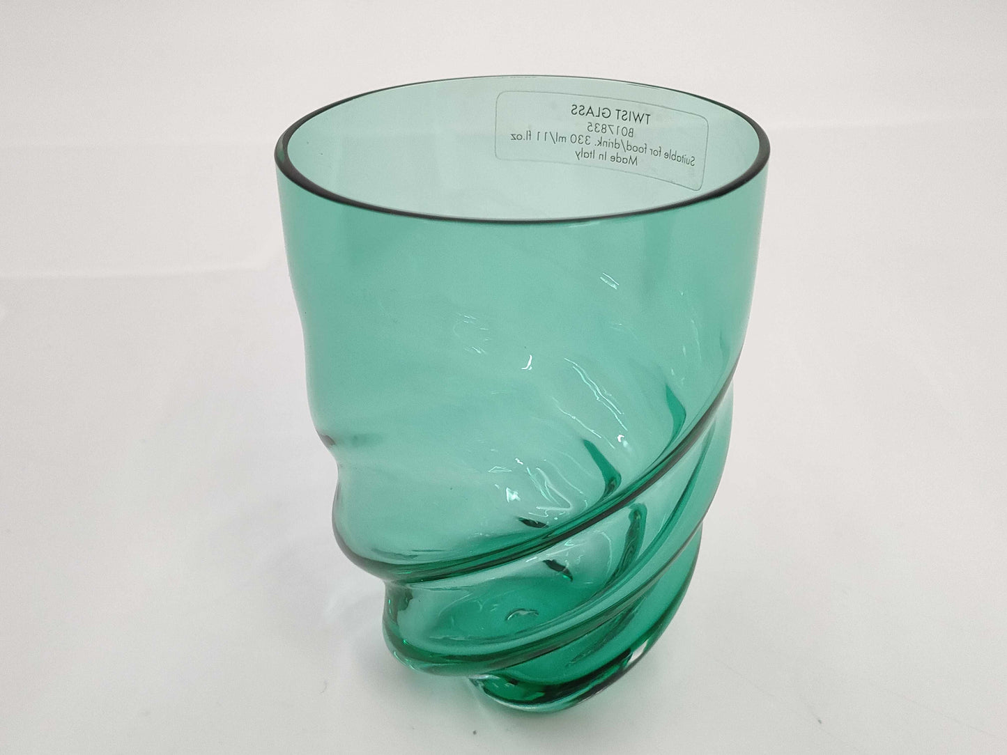 LOUIS VUITTON Twist Glass Emerald Pair Cups