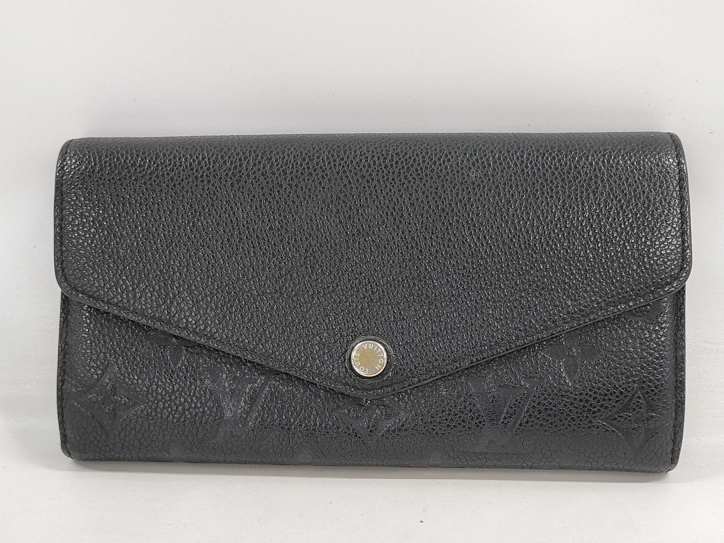 LOUIS VUITTON Monogram Empreinte Portefeuille Sarah Wallet