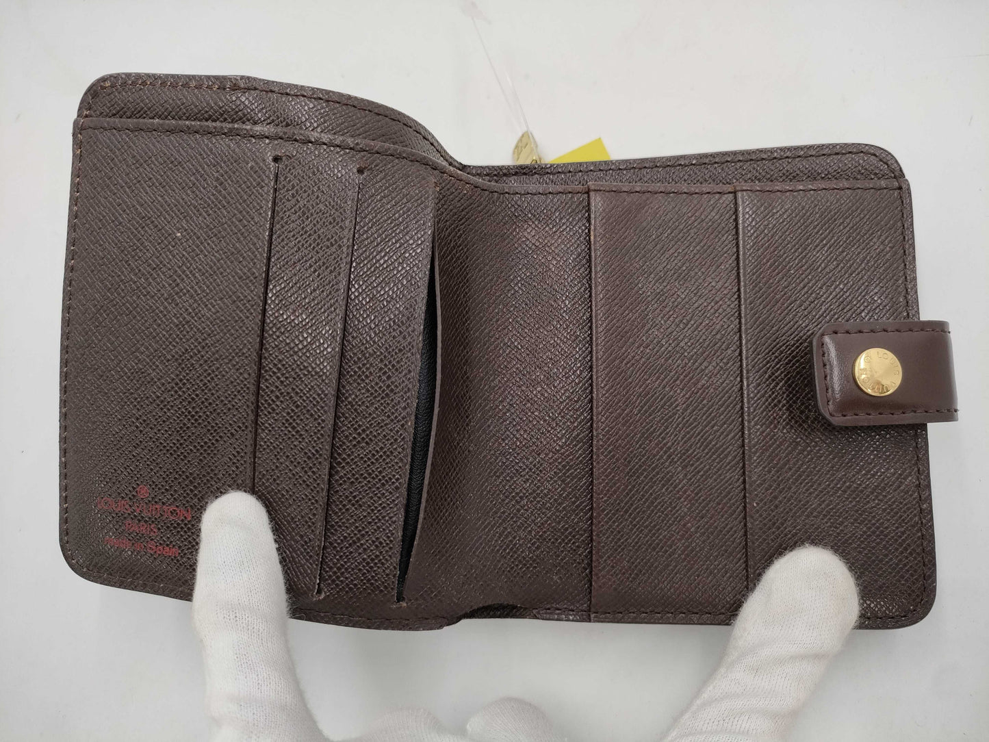 LOUIS VUITTON Damier N61668 Compact Zip Wallet