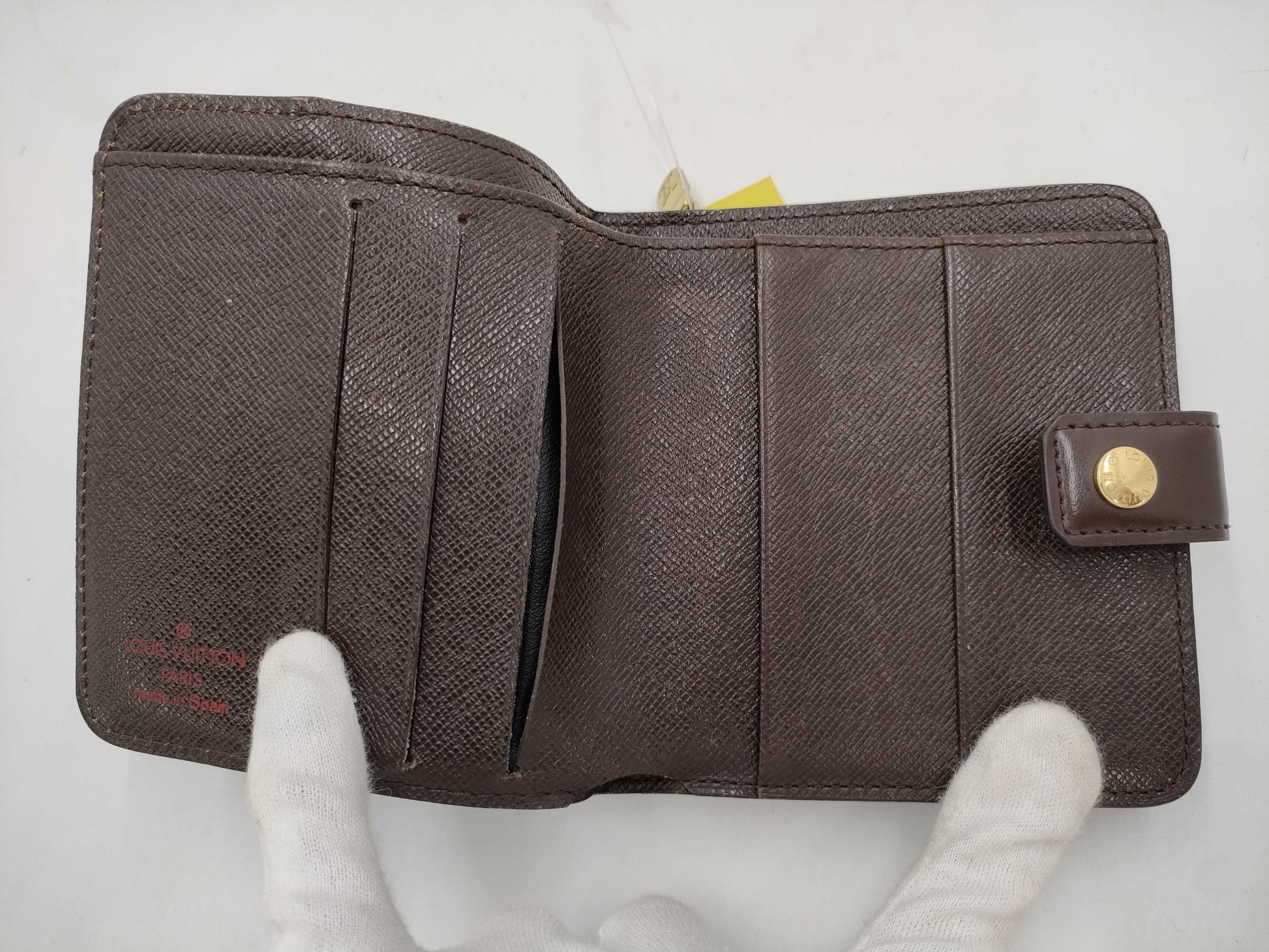 LOUIS VUITTON Damier N61668 Compact Zip Wallet