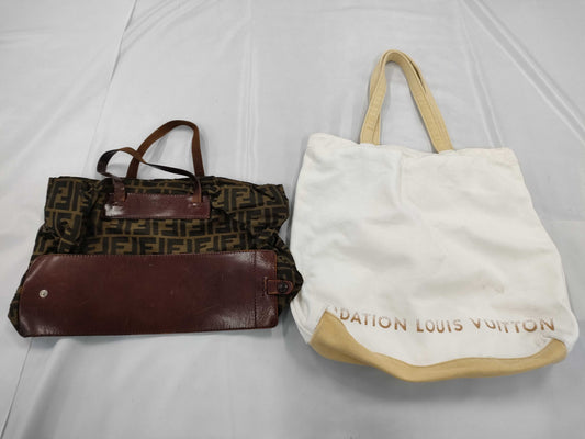 LOUIS VUITTON, FENDI tote handbag