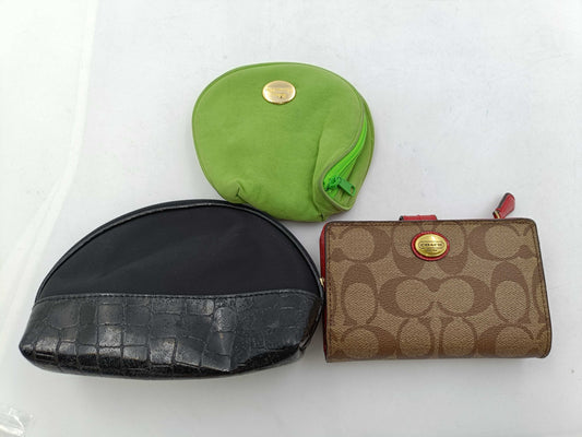 COACH Dior Renoma Wallet and Pouch 3-Piece Set