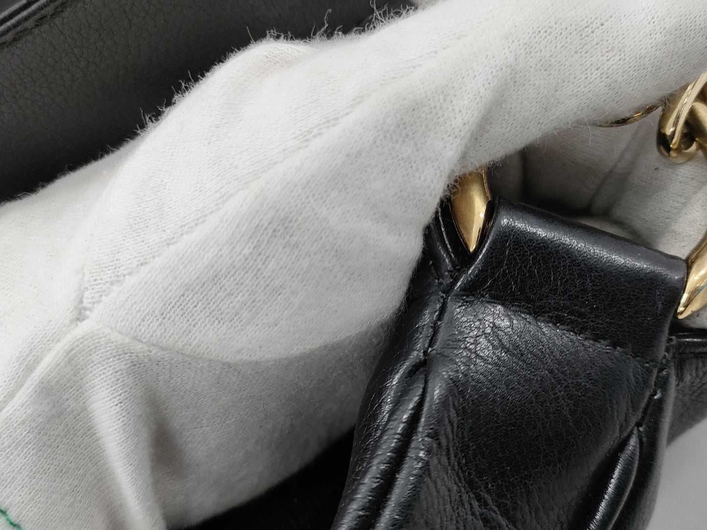 GUCCI Bamboo 001 0166 2-Way Shoulder Bag