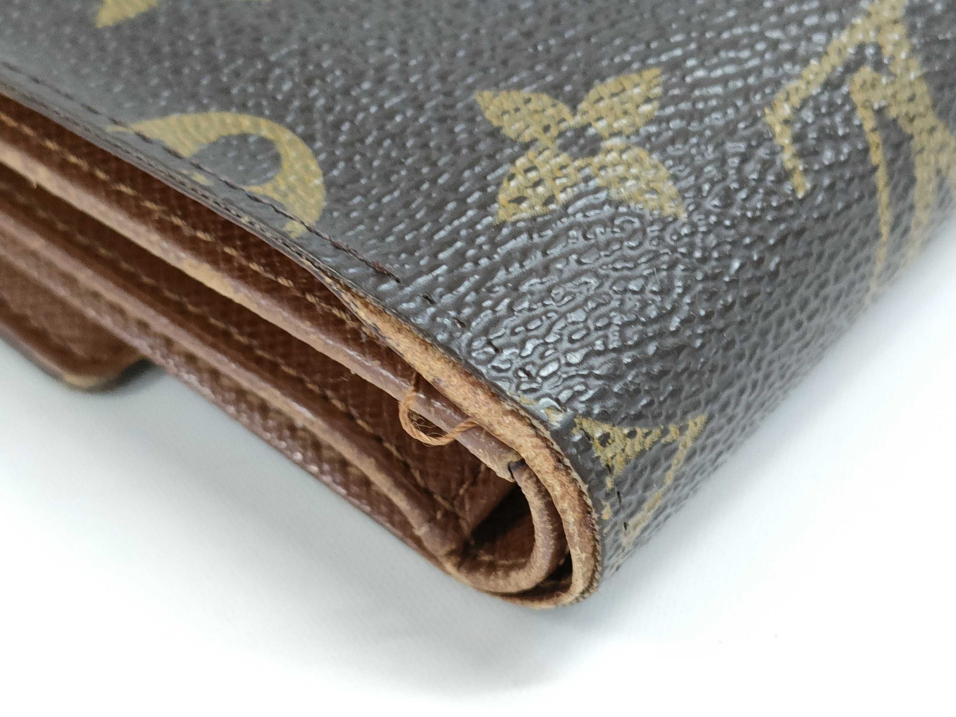 LOUIS VUITTON Monogram M61200 Porte Tresor Etui/Card Set Wallet