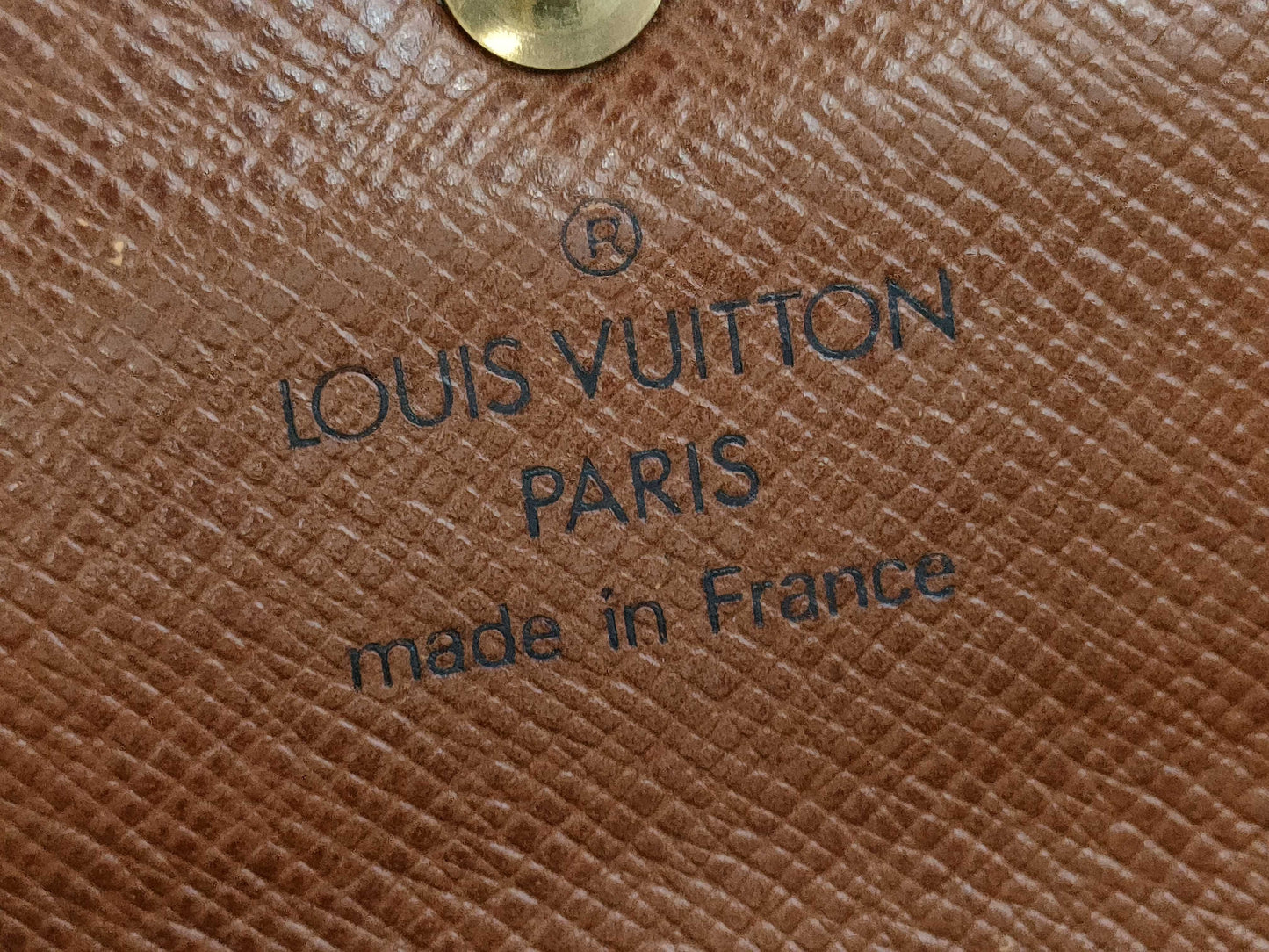 LOUIS VUITTON Monogram M61200 Porte Tresor Etui/Card Set Wallet