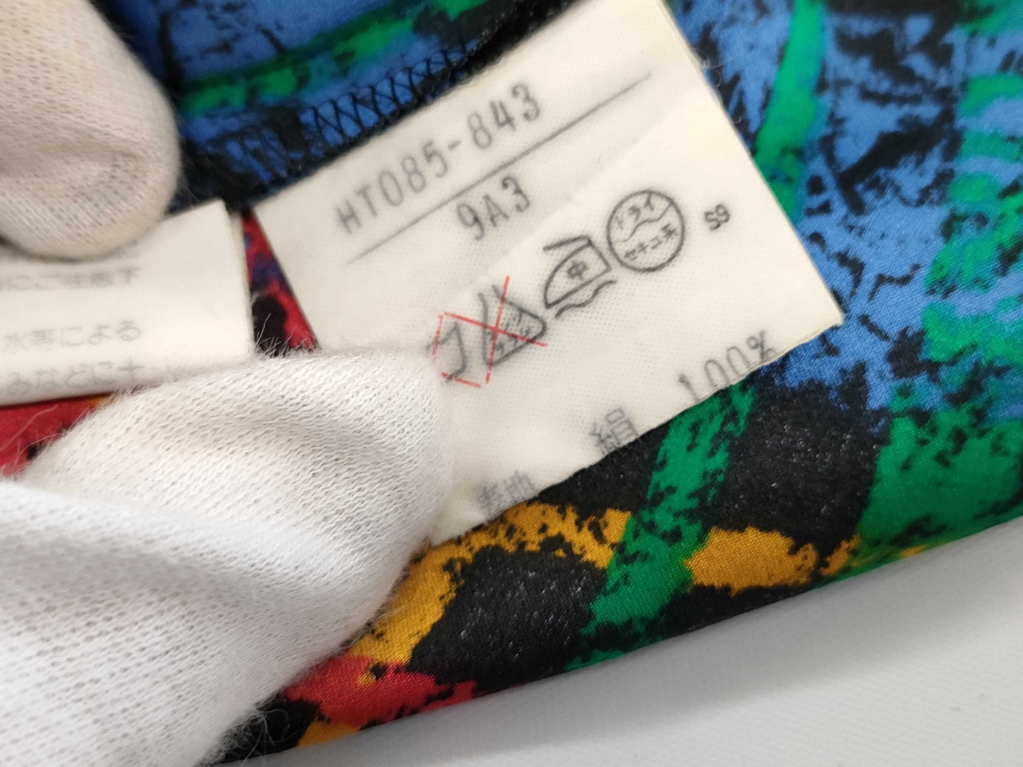 Yves Saint Laurent shoulder pad top