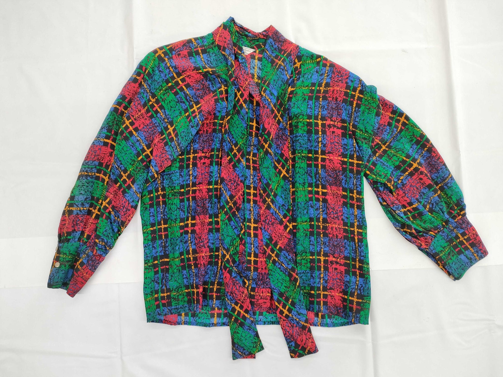 Yves Saint Laurent shoulder pad top