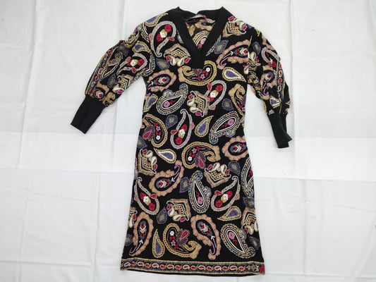 LEONARD Long Black Dress