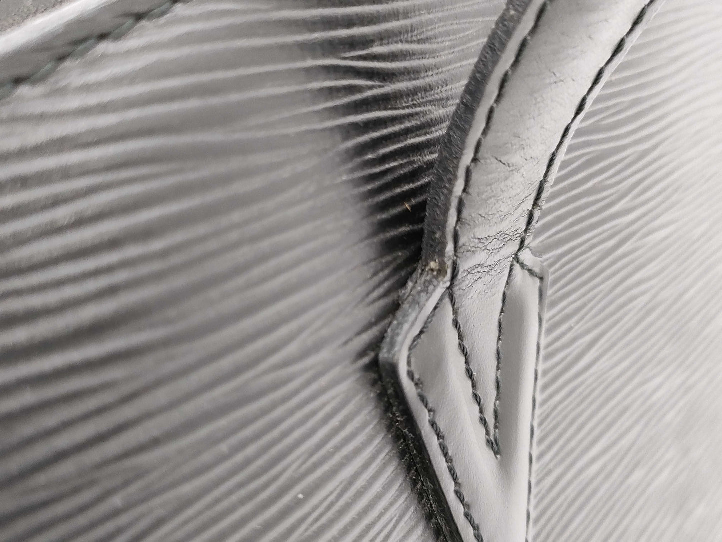 LOUIS VUITTON Epi Saint-Jacques Hand Black Shoulder Bag