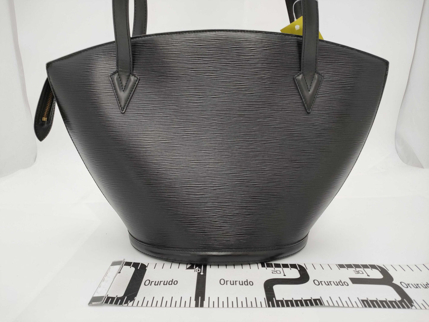LOUIS VUITTON Epi Saint-Jacques Hand Black Shoulder Bag