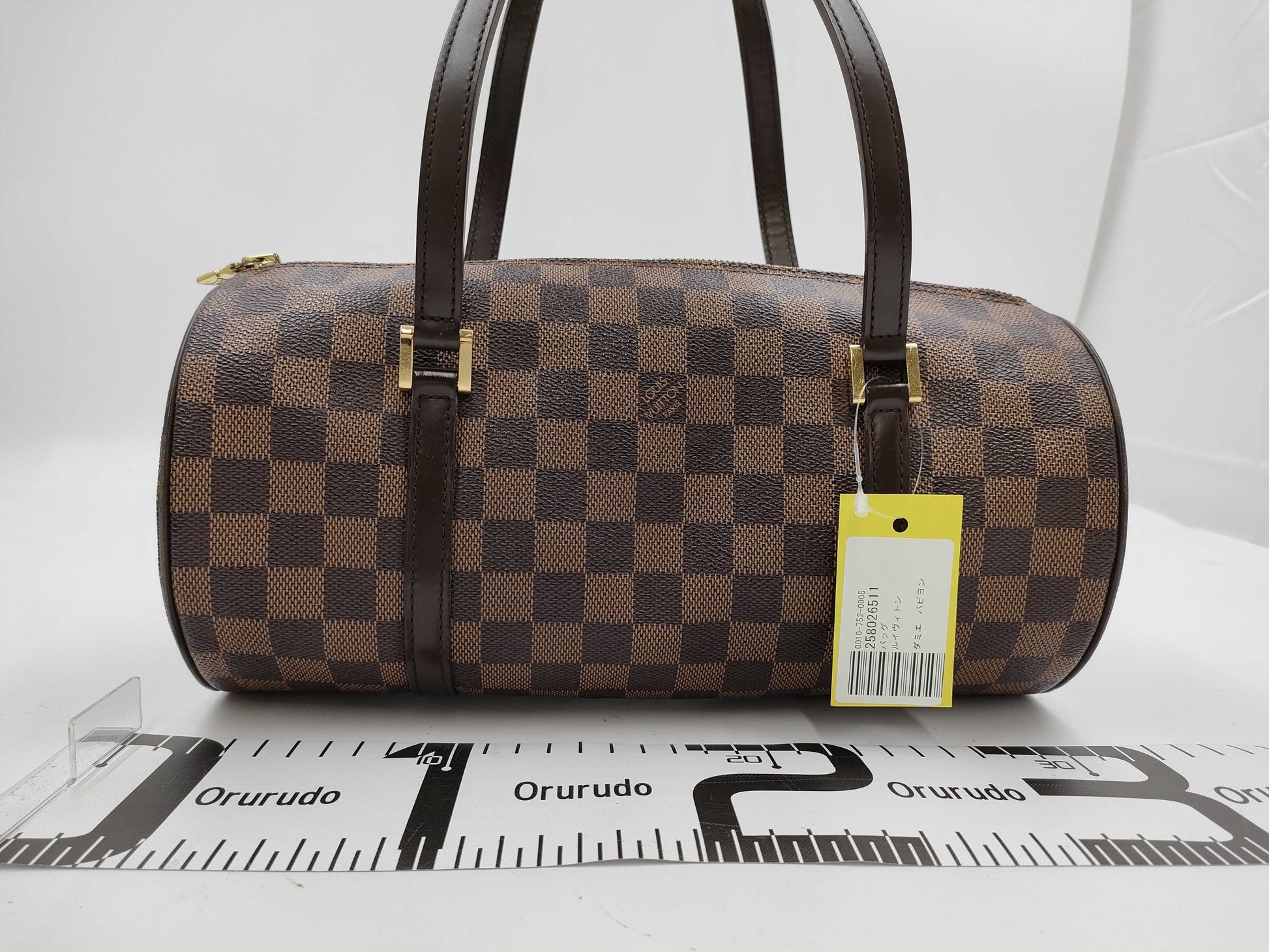 LOUIS VUITTON Damier Papillon Handbag