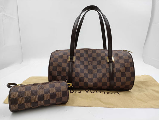 LOUIS VUITTON Damier Papillon Handbag