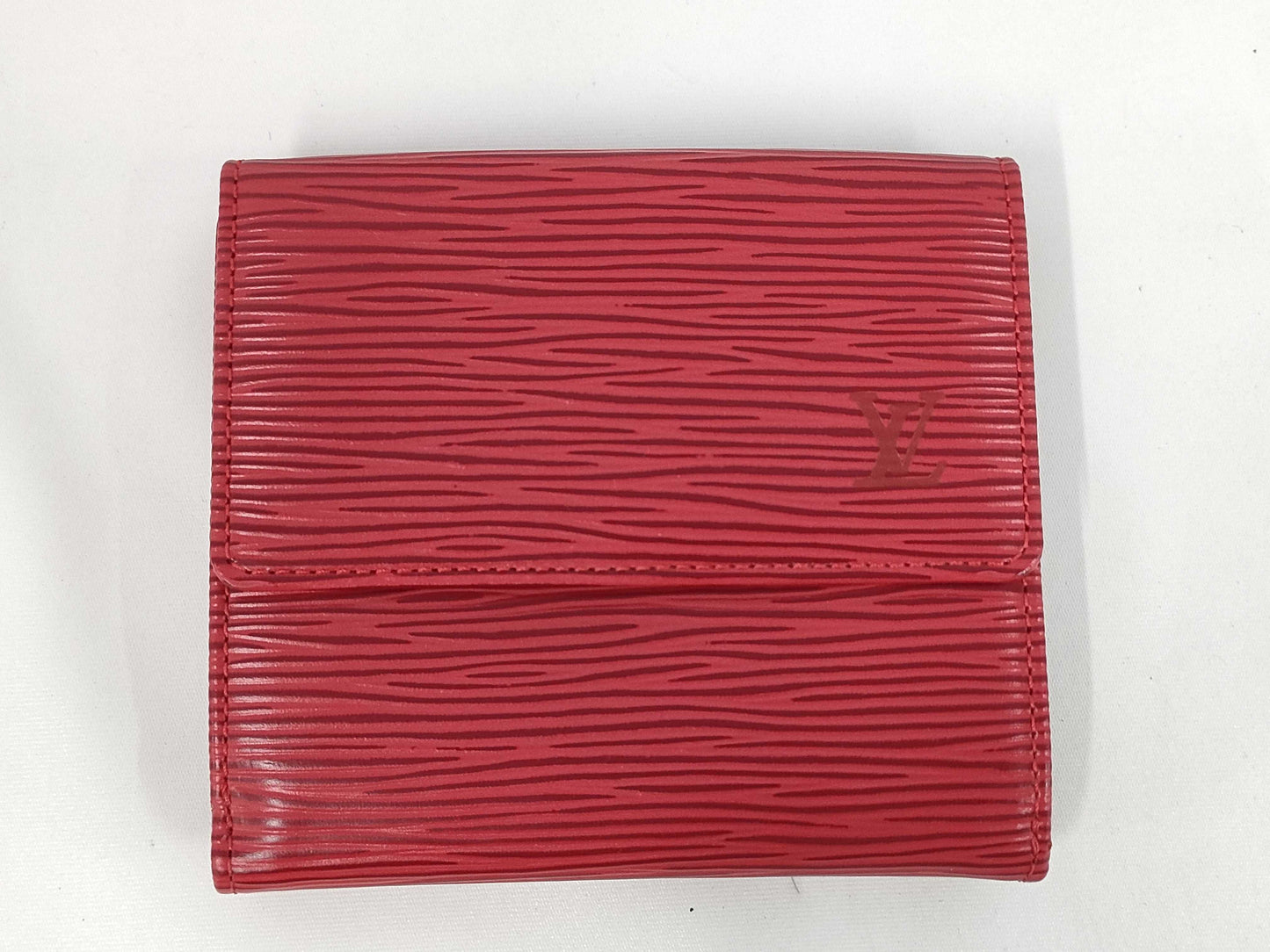 LOUIS VUITTON Epi Porte Monnaie Carte Credit Wallet