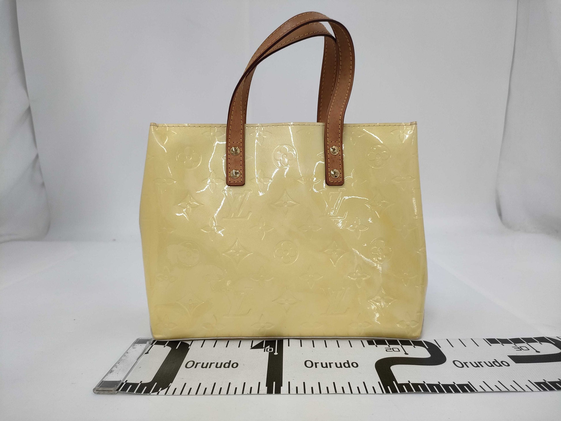 LOUIS VUITTON Vernis Vernis Lead PM Handbag