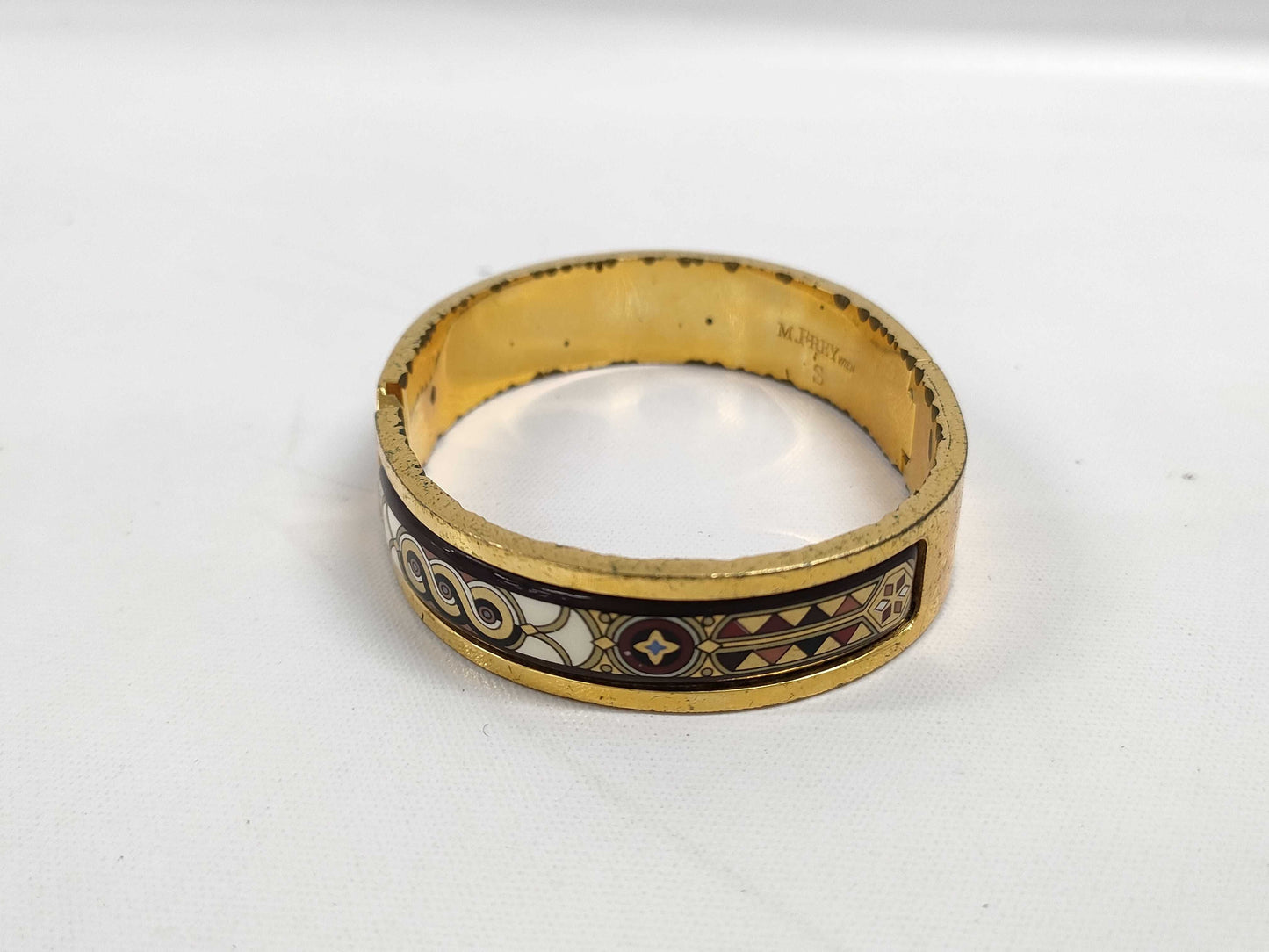 Michaela Frey Gold Color Bangle Bracelet/Bangle