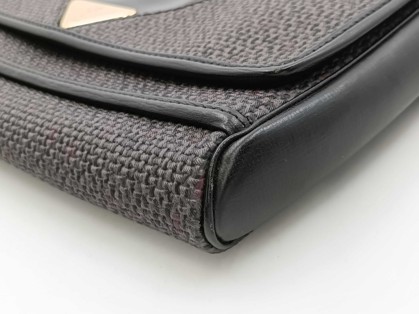 Yves Saint Laurent Tweed Shoulder Bag