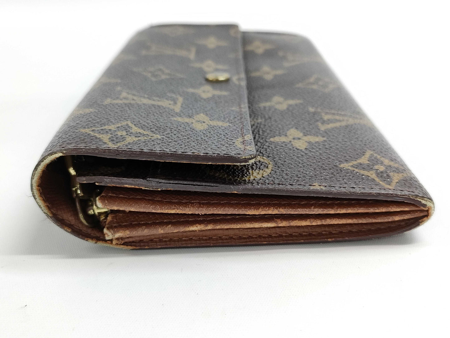 LOUIS VUITTON Monogram Sarah Long Wallet