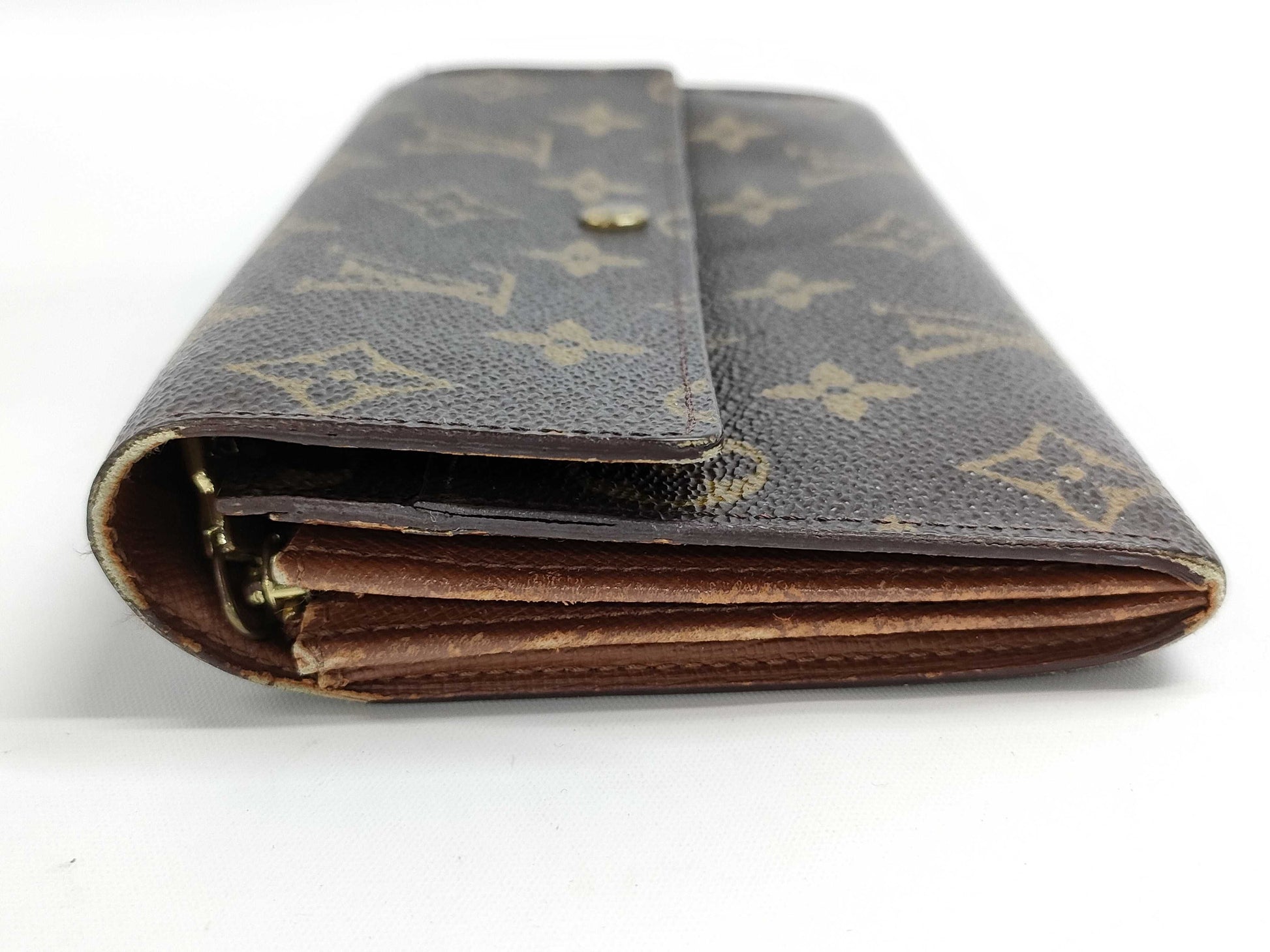LOUIS VUITTON Monogram Sarah Long Wallet