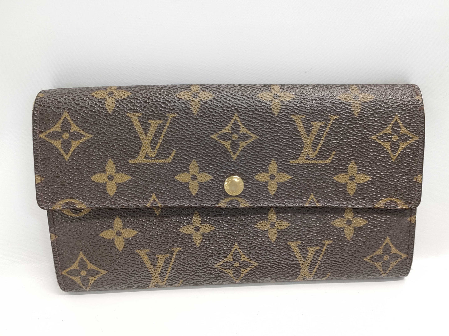 LOUIS VUITTON Monogram Sarah Long Wallet