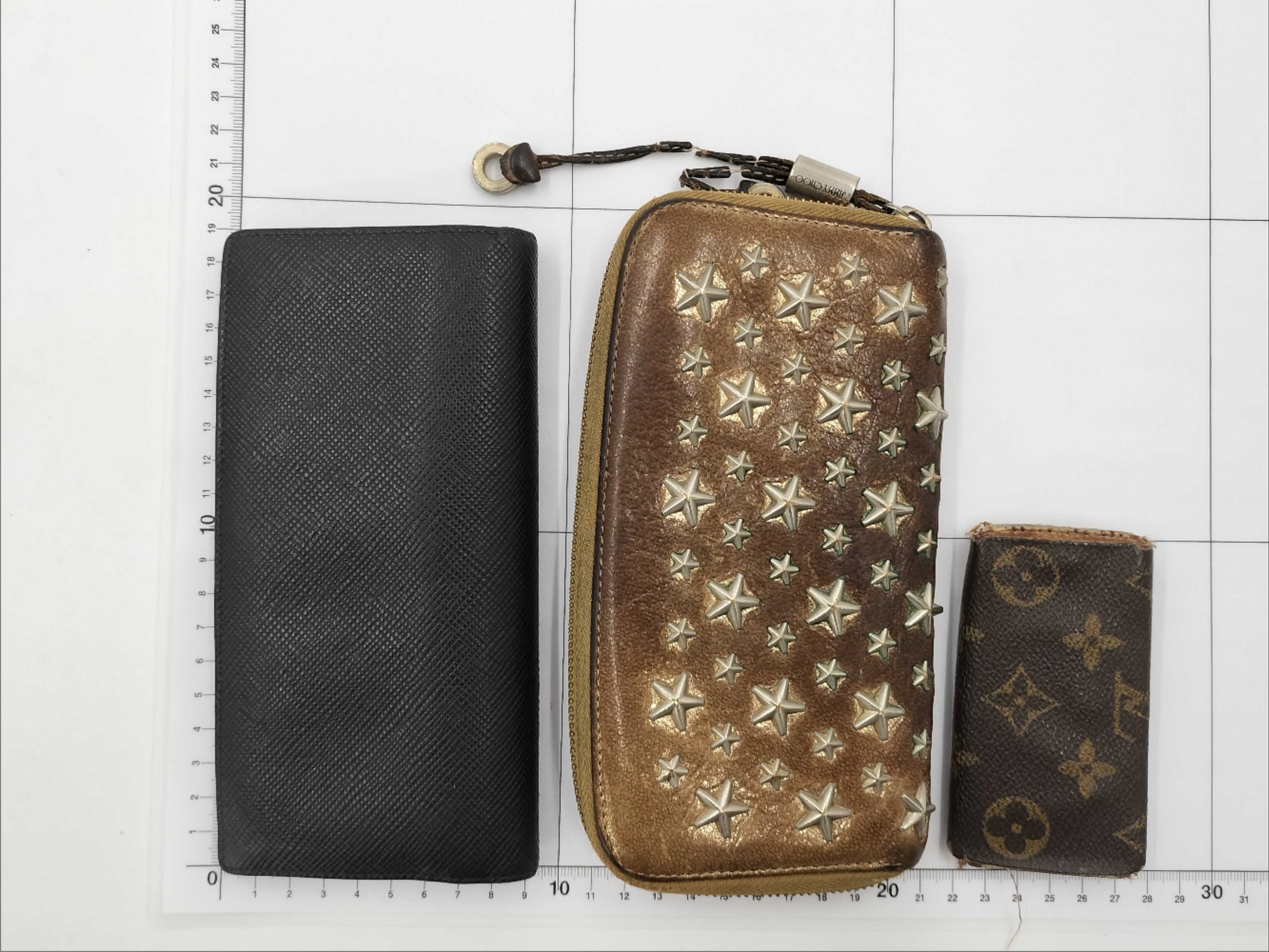 LOUIS VUITTON Multicle/Prada Jimmy Choo Long Wallet*3 Wallet