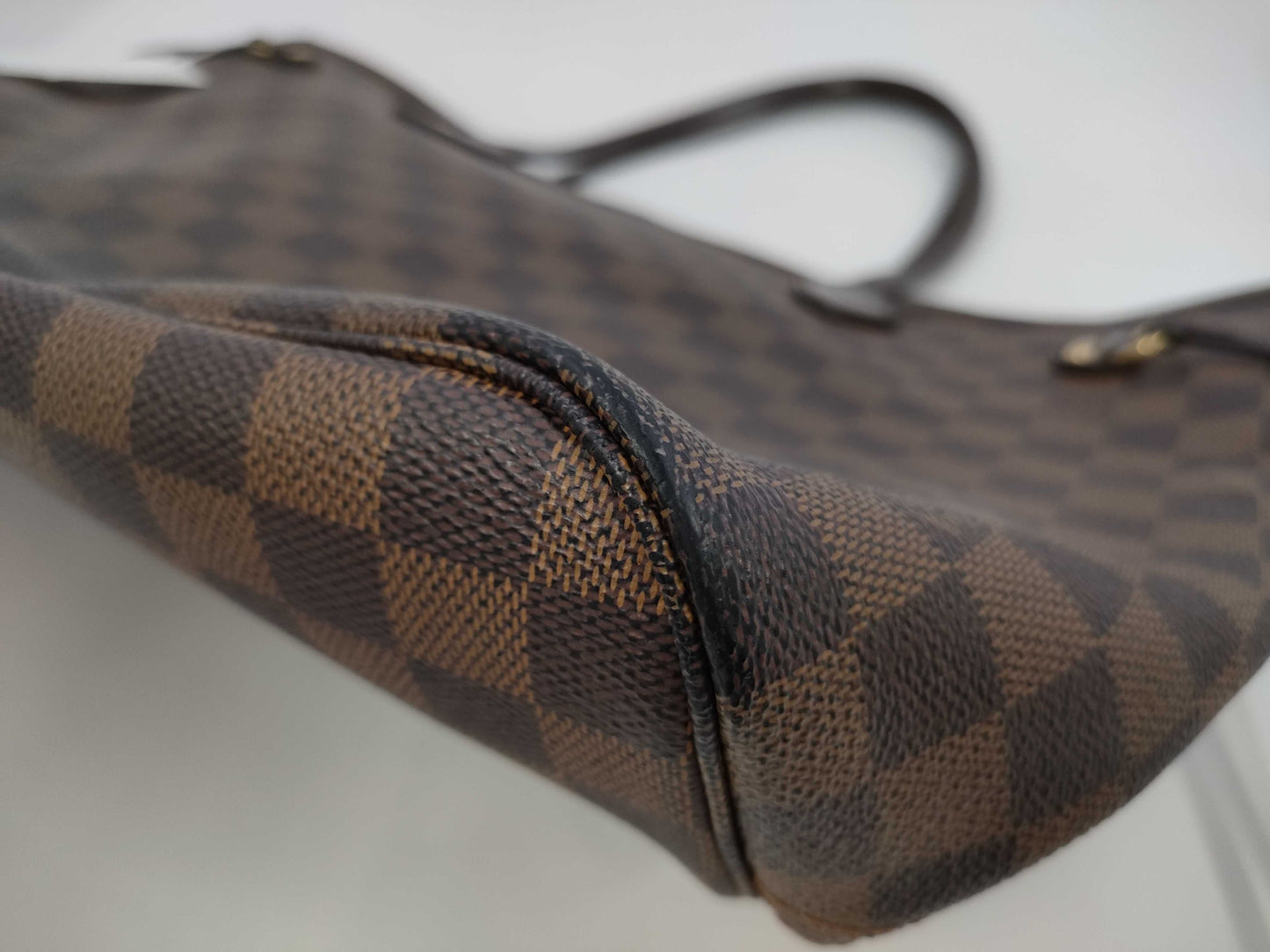 LOUIS VUITTON Damier N41358 Neverfull MM Handbag