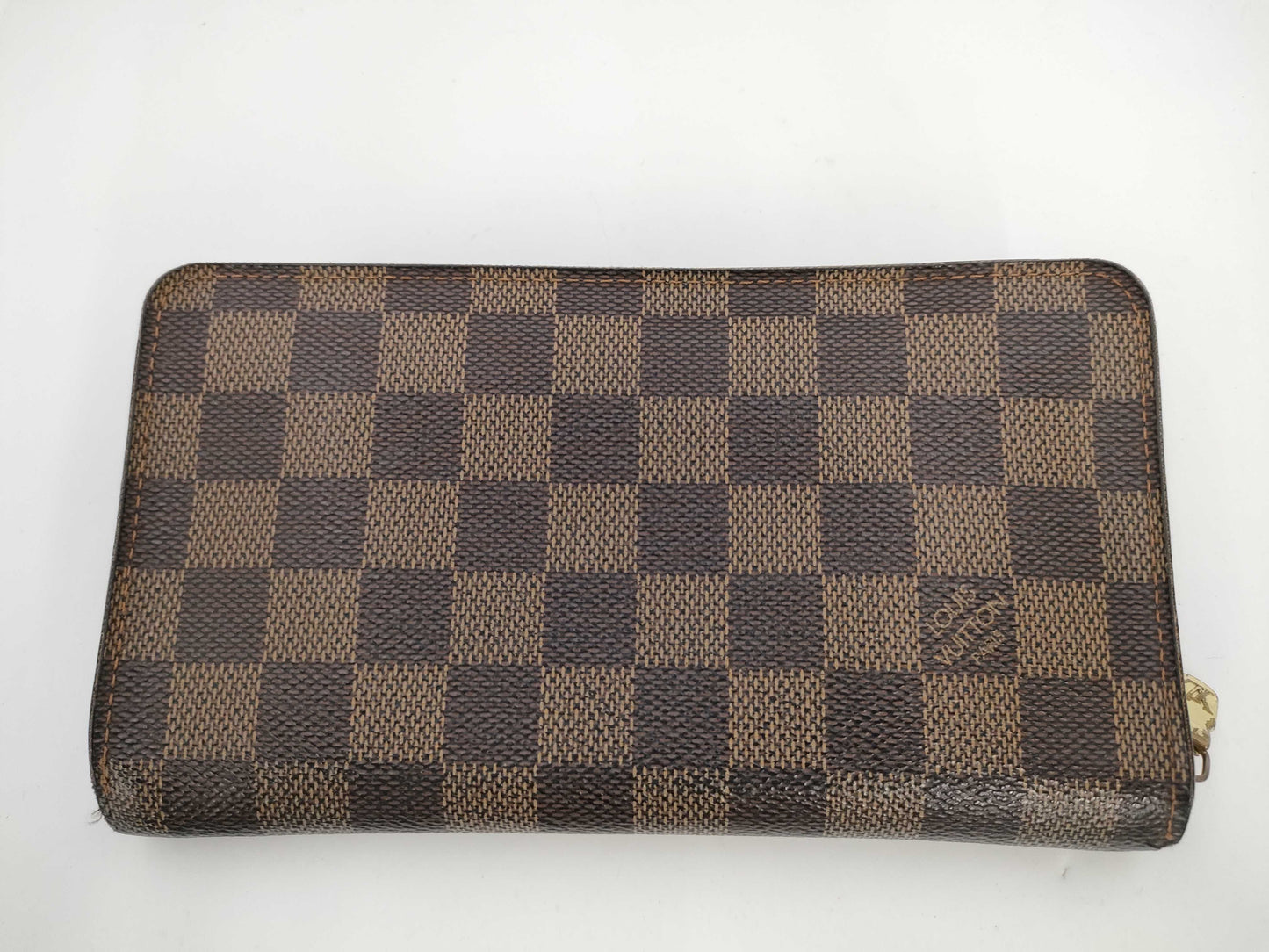 LOUIS VUITTON Damier Porte Monne Zip Wallet