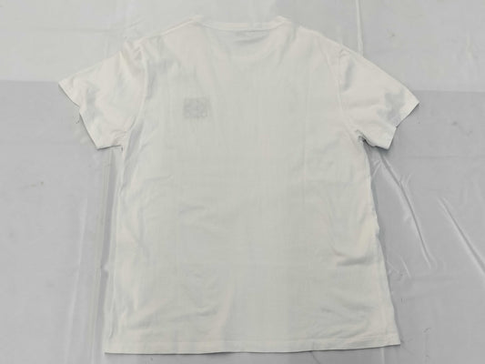 LOEWE Anagram Cotton T-Shirt White T-Shirt