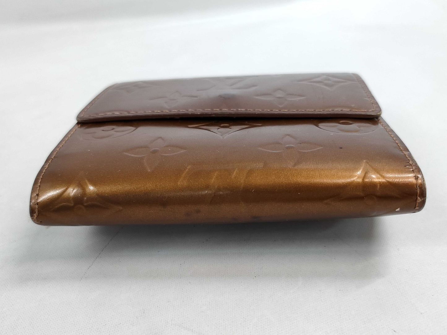 LOUIS VUITTON Vernis Double Compact Wallet