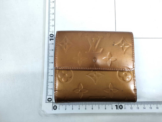 LOUIS VUITTON Vernis Double Compact Wallet