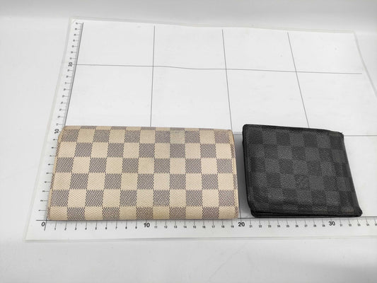 LOUIS VUITTON Damier Wallet 2-Piece Wallet